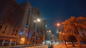park regis makkah exterior night